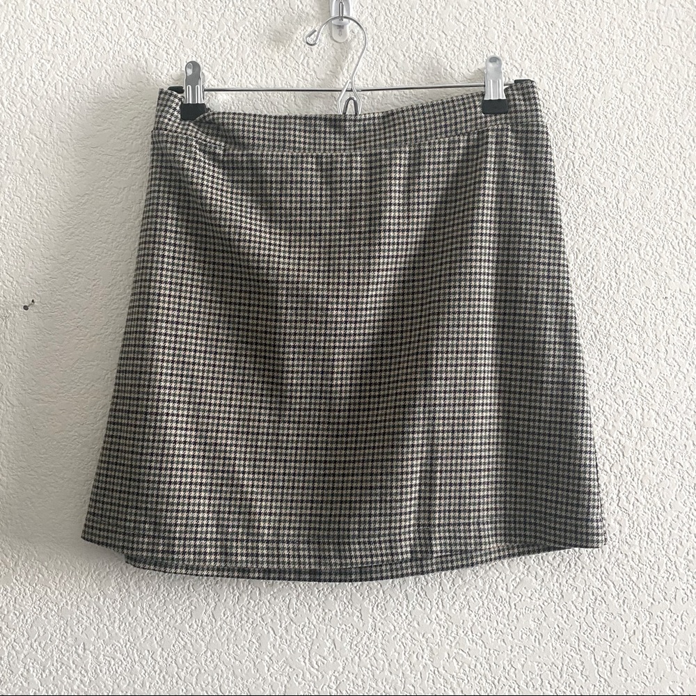 AE plaid mini skirt